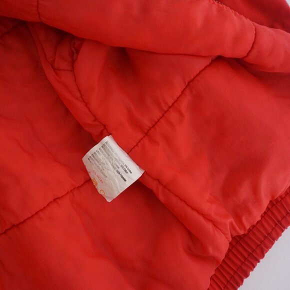 Vintage '80S Club International Red White Puffer Ski Jacket Size Medium - Picture 14 of 14